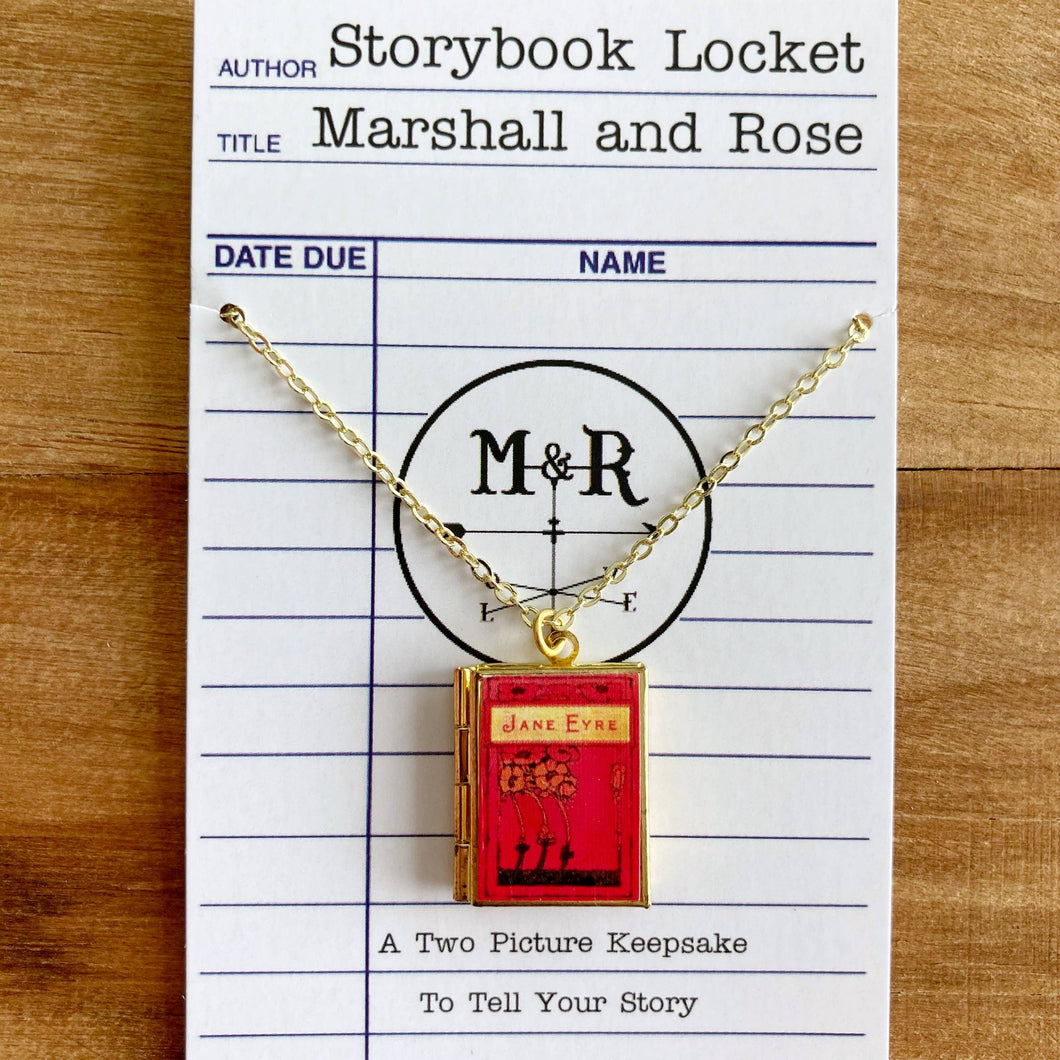 Book Locket Jane Eyre