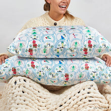 Load image into Gallery viewer, Elf x Kitsch Satin Pillowcase Standard - North Pole
