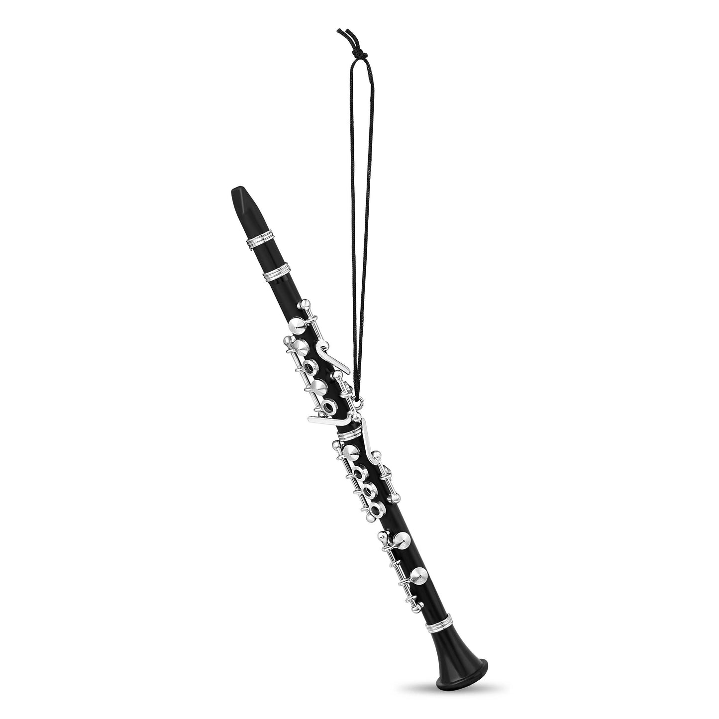 Black Clarinet Ornament