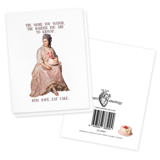 Stay Safe, Funny Birthday Greeting Card