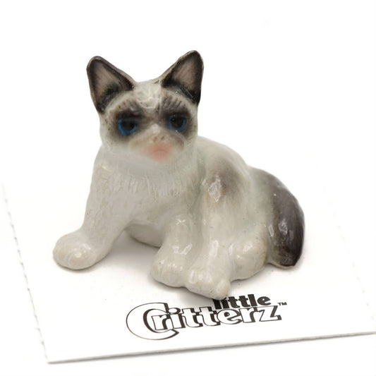 Grumpy Cat Porcelain Miniature