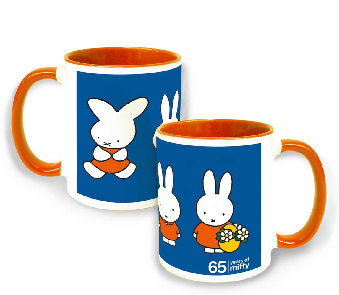 Miffy evolution - 65th anniversary coloured insert mug