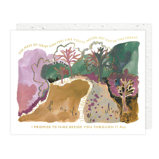 Beside You - Sympathy Card