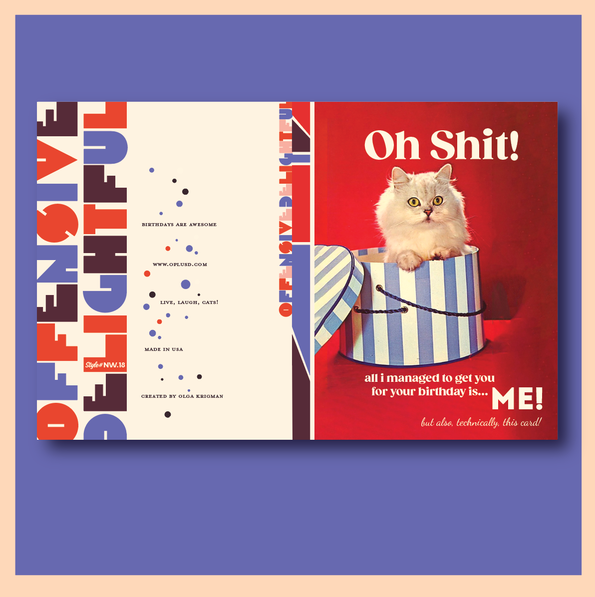 OH SHIT CAT! birthday