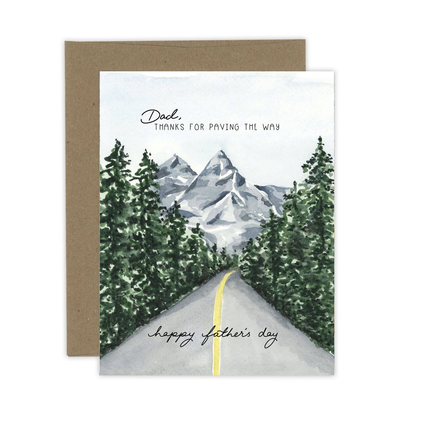 Father's Day Paving the Way Card | PNW Card