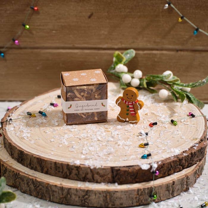 Christmas Tiny World Resin Gingerbread Keepsake With Gift Box **