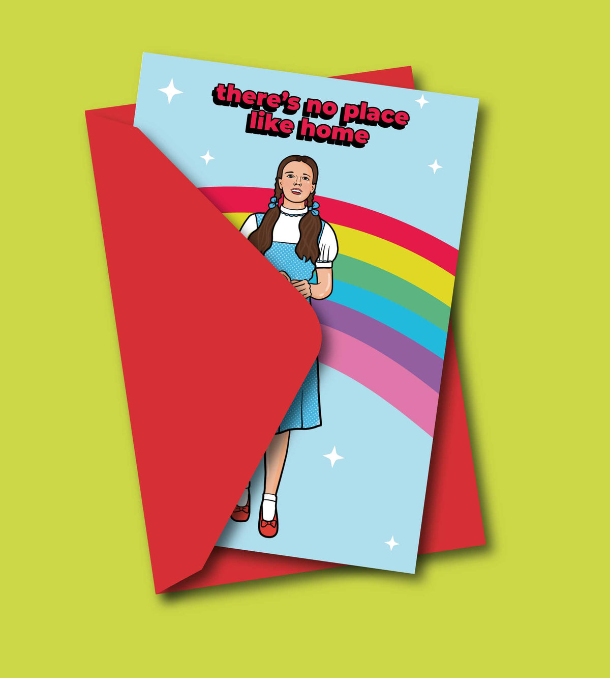 There's No Place Like Home Moving New Home Greeting Card