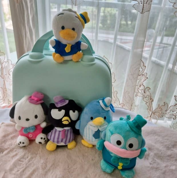 Sanrio Handsome Gentleman Plush Keychain - 8cm Limited Edit