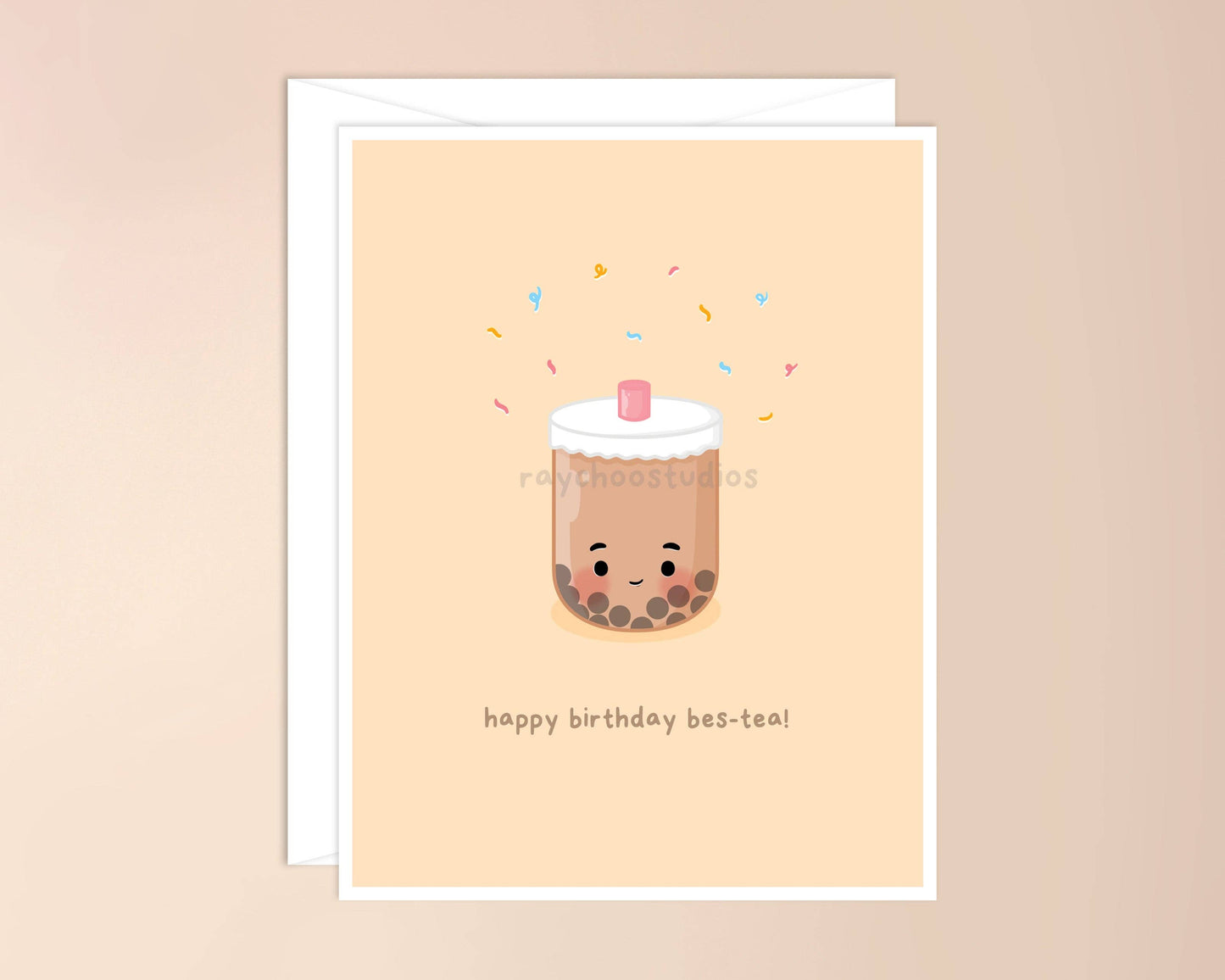 Happy Birthday Bes-tea Birthday Card