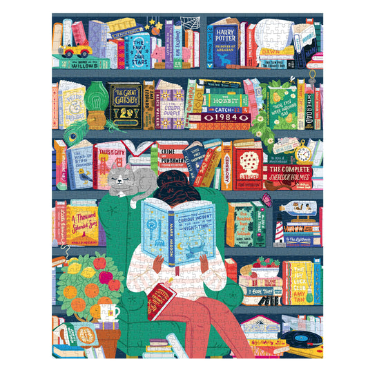 50 Must-Read Books Bucket List 1000-Piece Jigsaw Puzzle