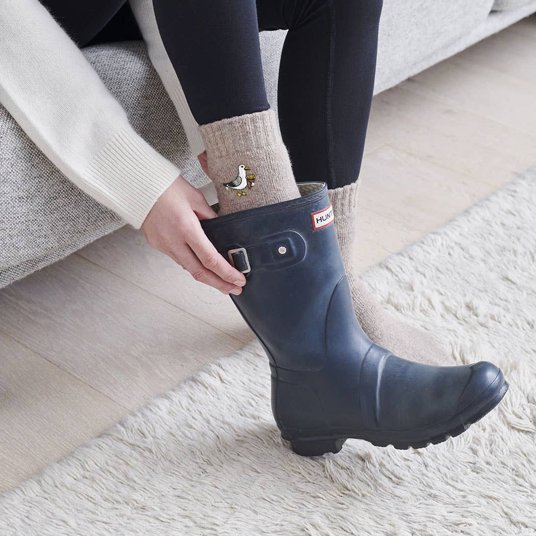 Seagull Coastal Wool Socks