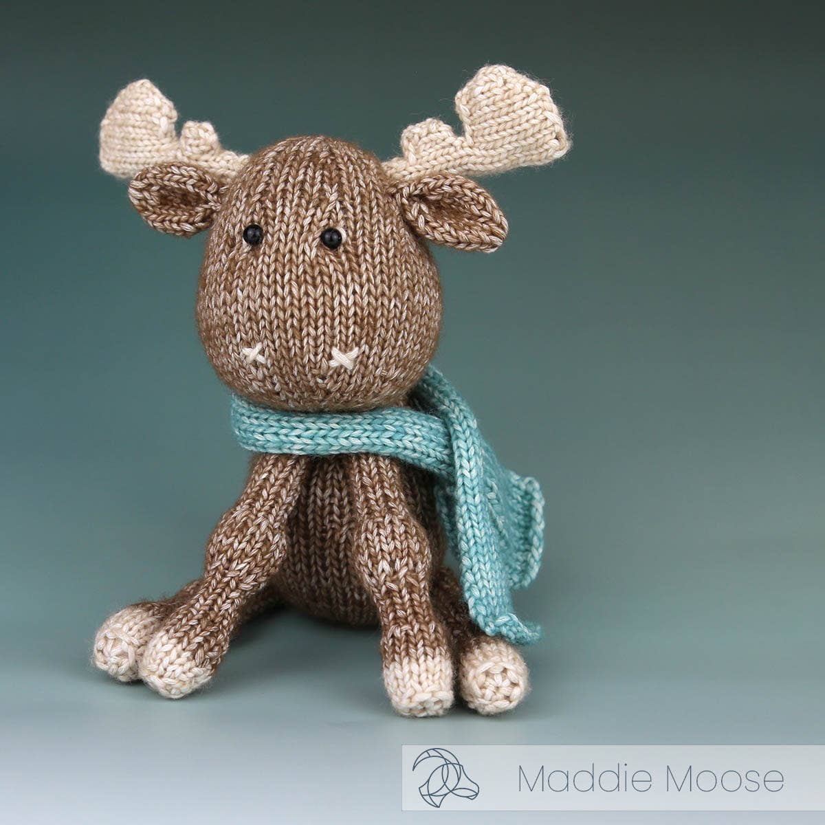 DIY Knitting Kit - Maddie Moose
