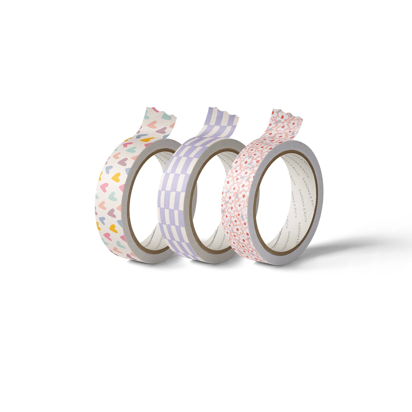 Sweet Hearts Washi Tape Set | Boxed Set of 3