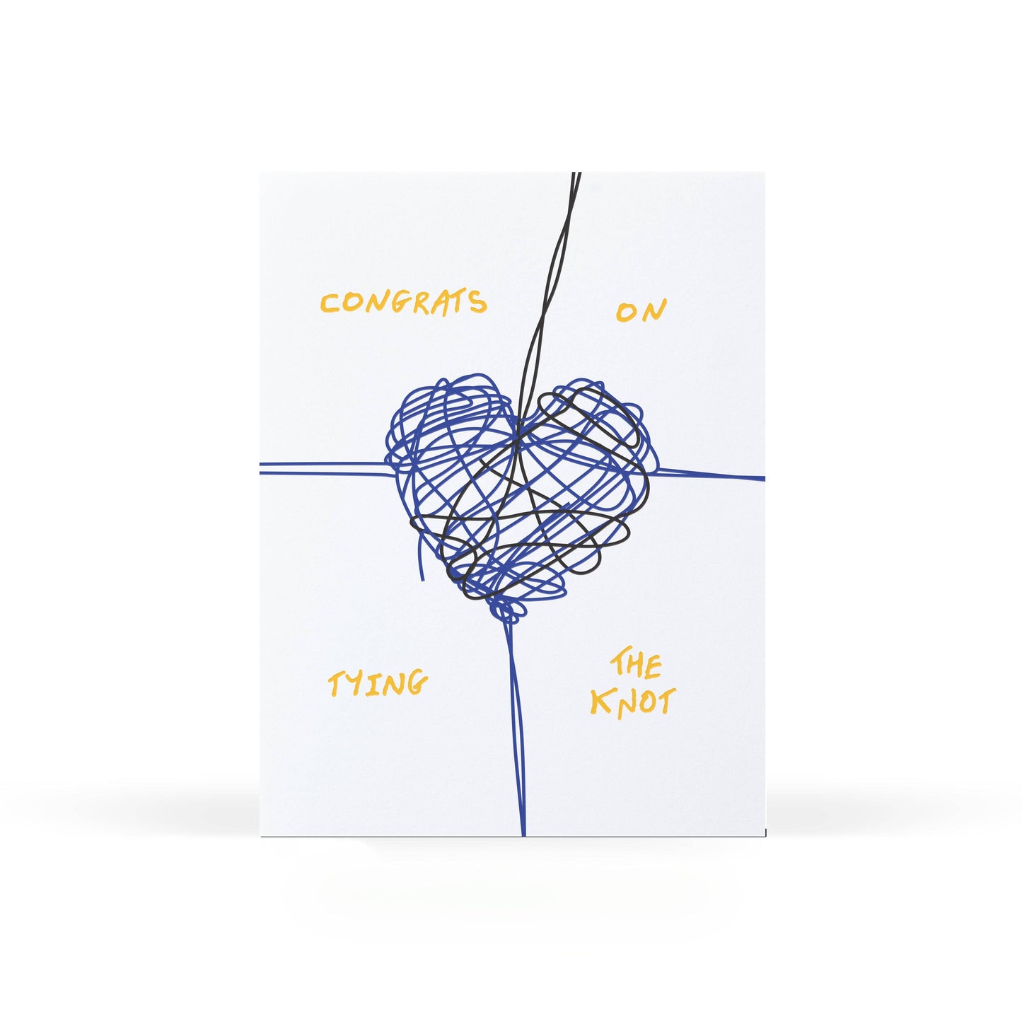 Congrats on Tying the Knot Engagement Card