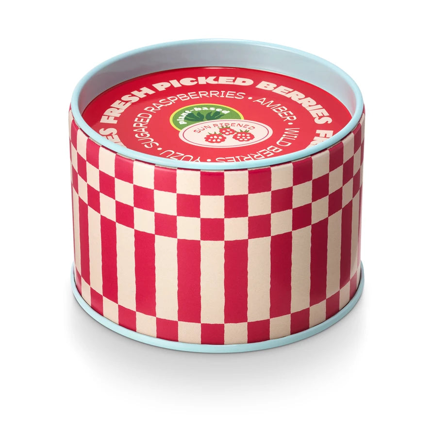 Farmers Market Tin Candle - Fresh Picked Berries