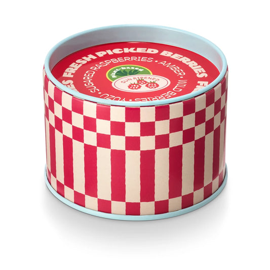Farmers Market Tin Candle - Fresh Picked Berries