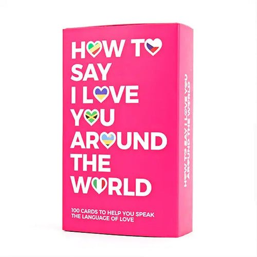 Trivia - How To Say I Love You Around the World - Front & Company: Gift Store