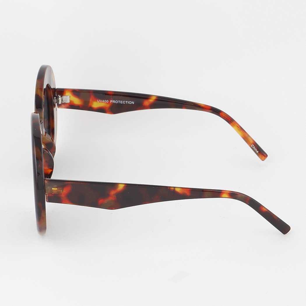 Bulky Oversized Round Sunglasses