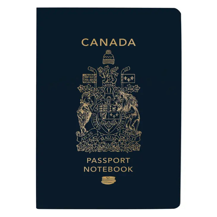 Canadian Passport Notebook