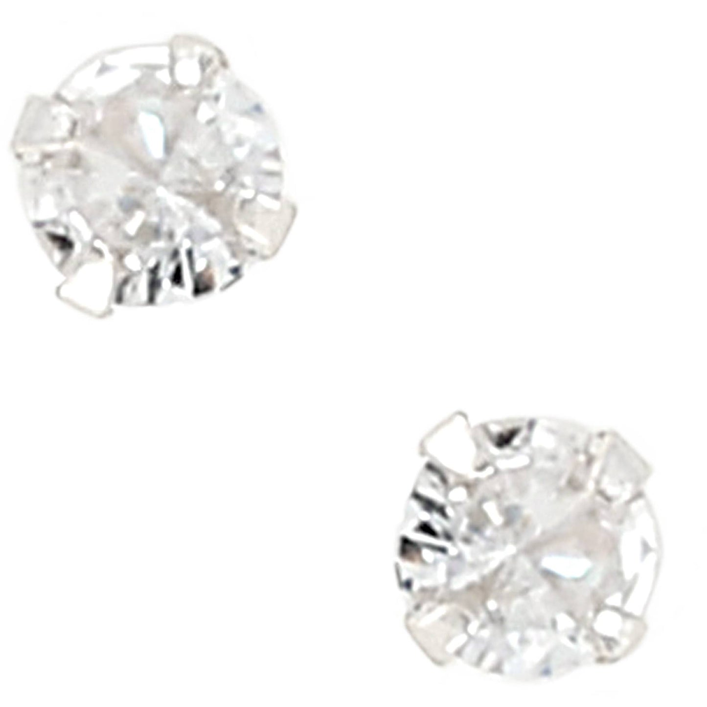 Forever Friends - Sterling Silver CZ Earring and Dish Set
