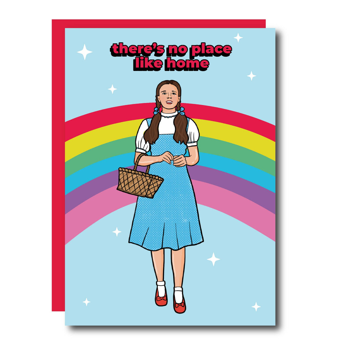 There's No Place Like Home Moving New Home Greeting Card