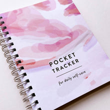 Load image into Gallery viewer, Pocket Spiral Notebook - Pocket Tracker for Self Care
