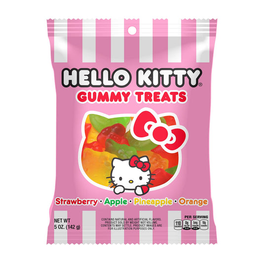 Hello Kitty Fruit Gummy Treats, 5oz