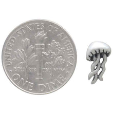 Load image into Gallery viewer, Jellyfish Post Earrings 11x6mm
