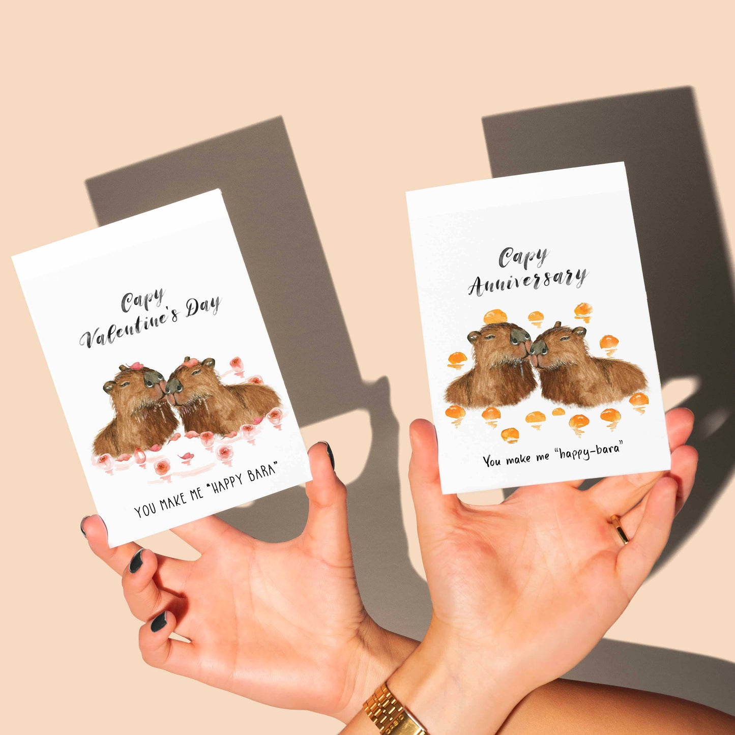 Capy Valentine's Day - Funny Valentines Day Card