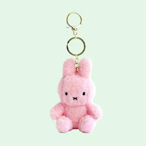 Miffy Limited Creamy Soft Color Fluffy Key Ring Bag Charm