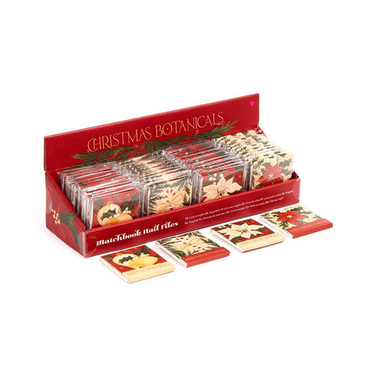XNAIL166:Christmas Botanicals Matchbook Nail File