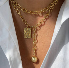 Load image into Gallery viewer, Galia - double turn necklace or Y necklace
