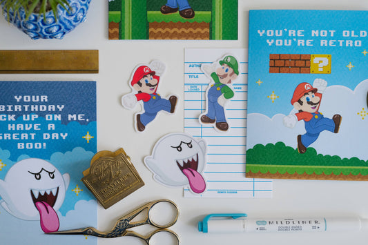 Super Retro Pop Culture Birthday Card