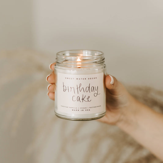 Birthday Cake 9 oz Soy Candle