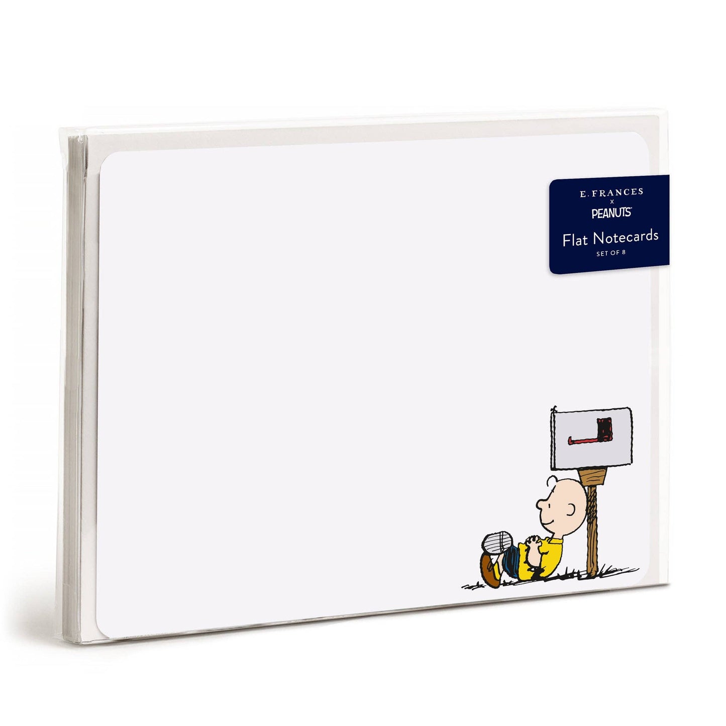 E. Frances x Peanuts™ Charlie Brown Mailbox Flat Notecards