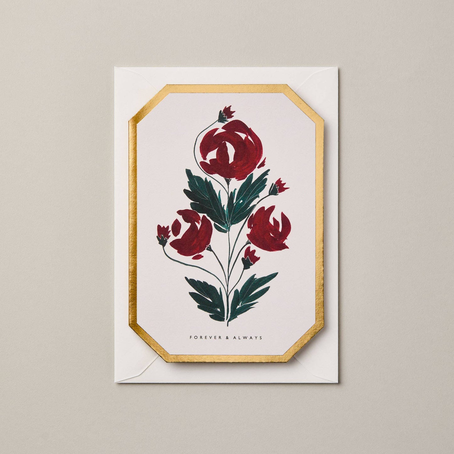 FOREVER AND ALWAYS DIE CUT ANNIVERSARY CARD