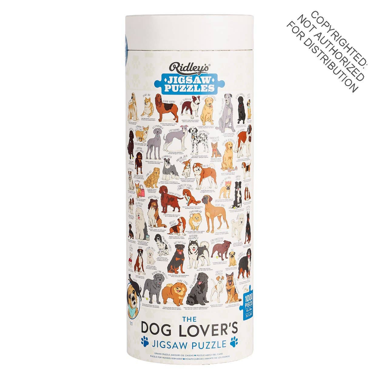 Dog Lover's 1000 Piece Jigsaw Puzzle