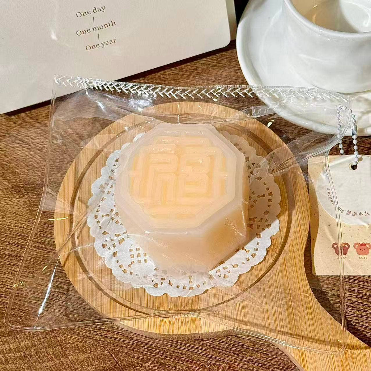 Ice Skin Mooncake Plush Taba Squishy