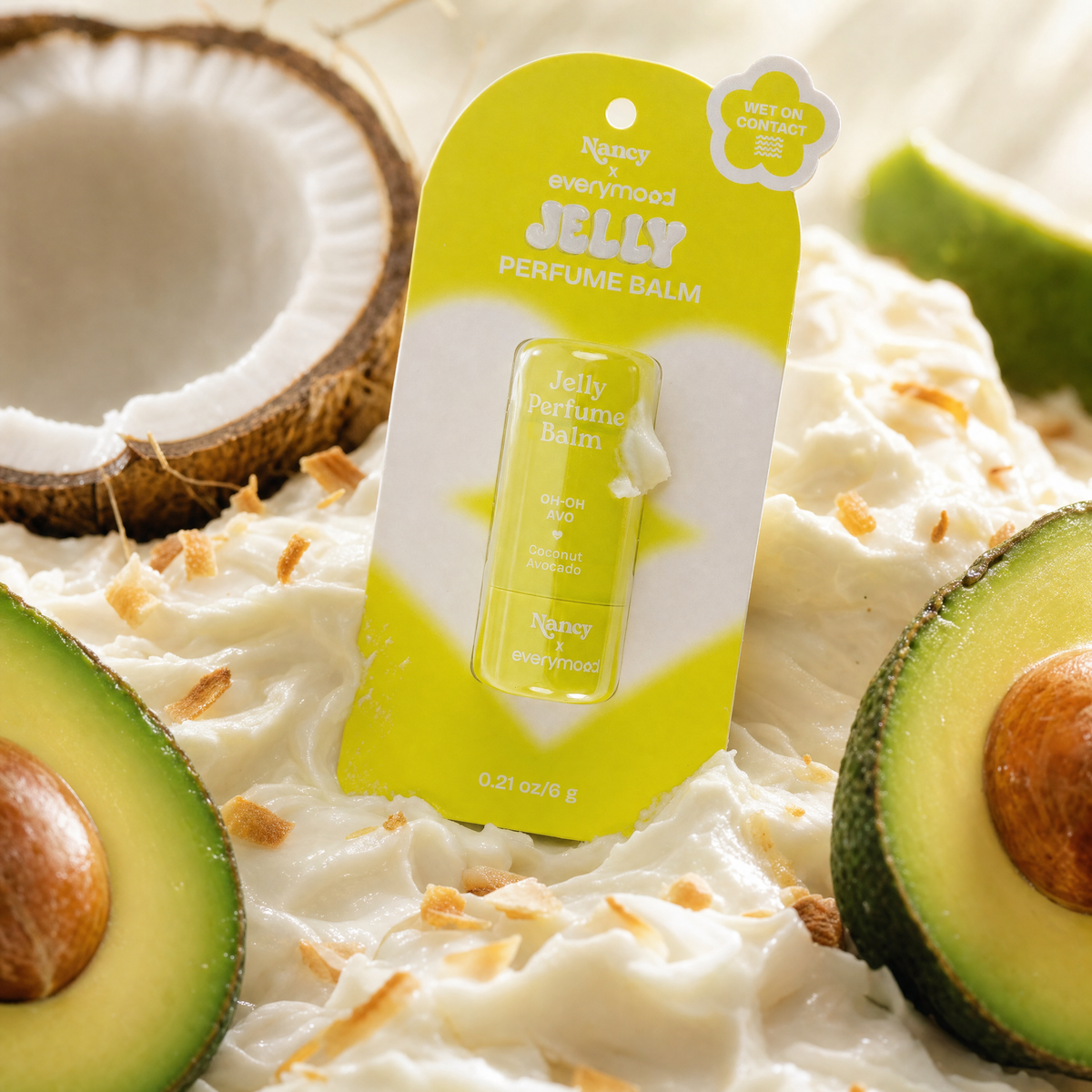 Jelly Perfume Balm | Solid Perfume Stick | Oh-Oh Avo