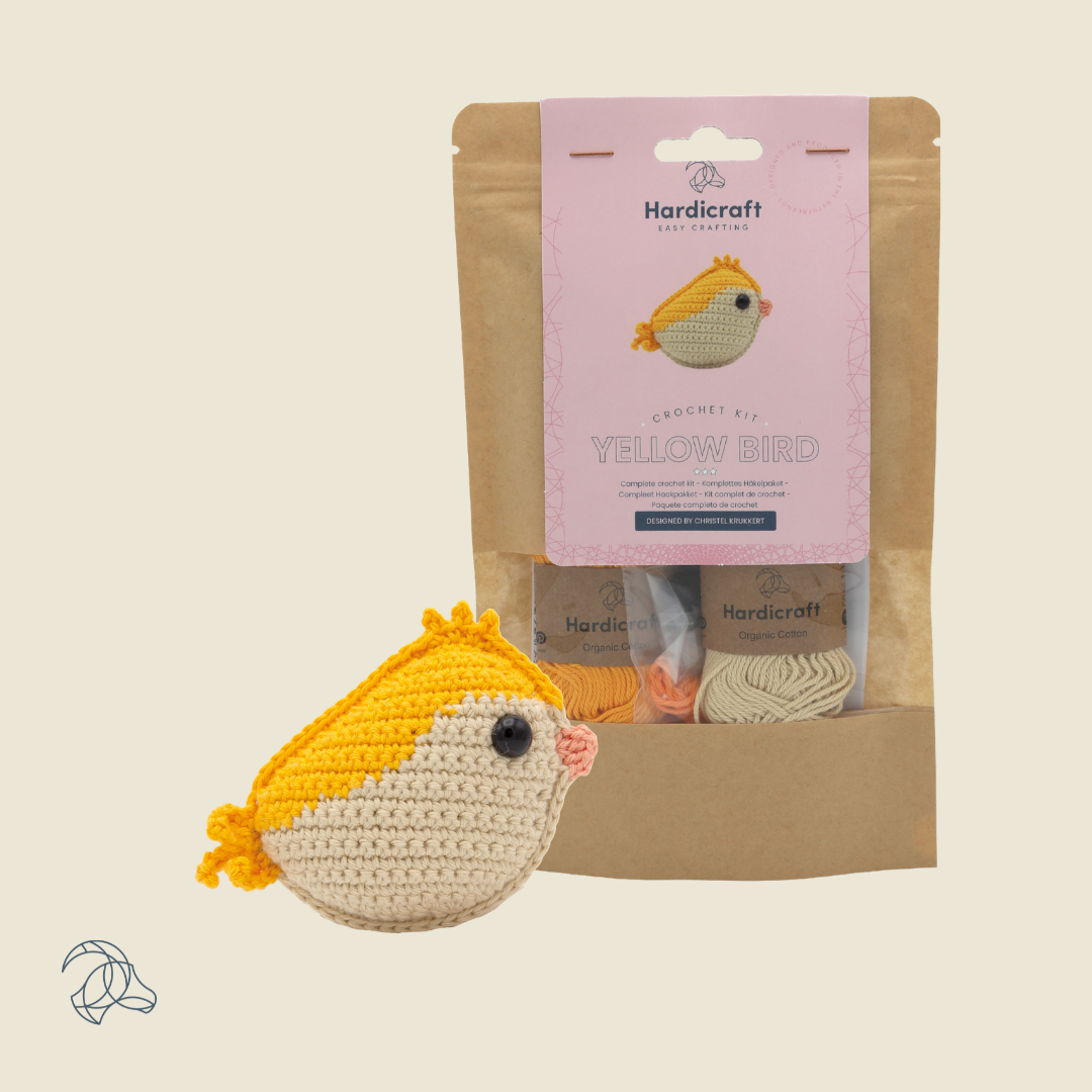 DIY Crochet Kit - Yellow Bird