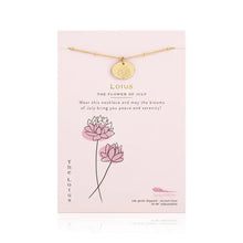 Load image into Gallery viewer, Birth Month Flower Necklace ASSORTMENT
