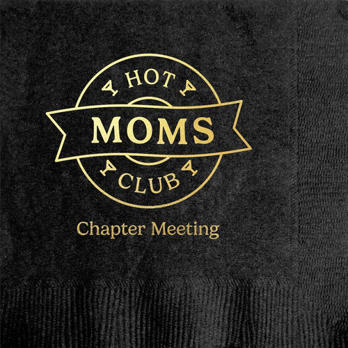 Hot Moms Club Cocktail Napkin - Front & Company: Gift Store