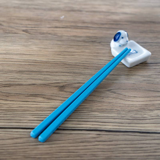 Dog and Bone Porcelain Chopsticks Rest 1.75"L