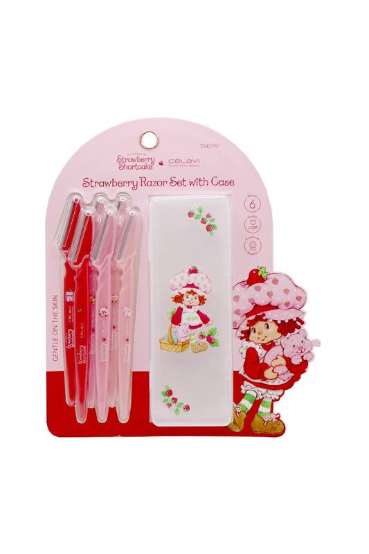 Celavi SS45747 Strawberry Shortcake Razor Set with Case