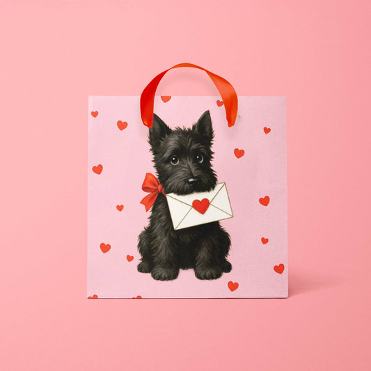 Scottie Dog Gift Bag | Valentine's Day