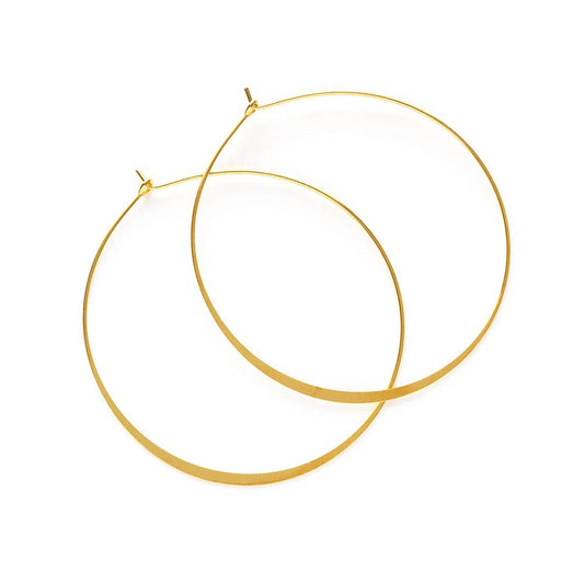 2" Classic Hoop Earrings