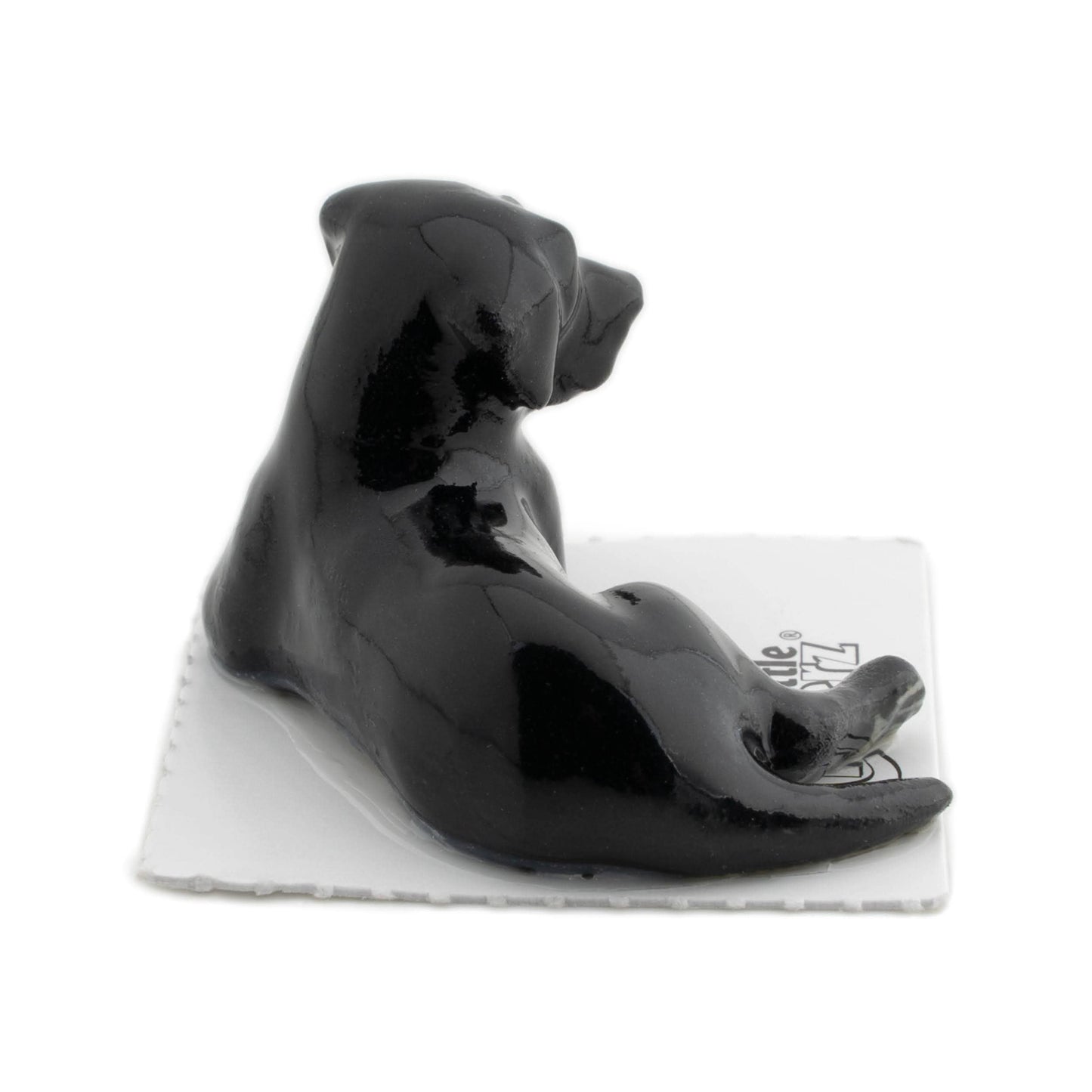 Jack Black Labrador Adult Porcelain Miniature