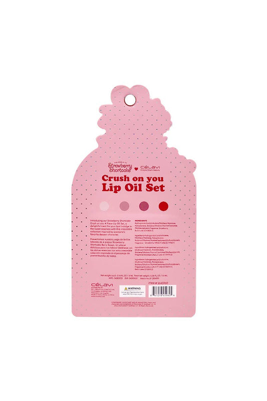 Celavi SS45960 Strawberry Shortcake Crush On You Lip Oil