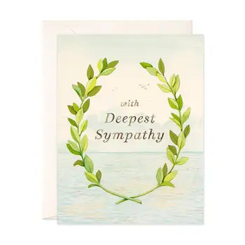 With Deepest Sympathy Card - Front & Company: Gift Store