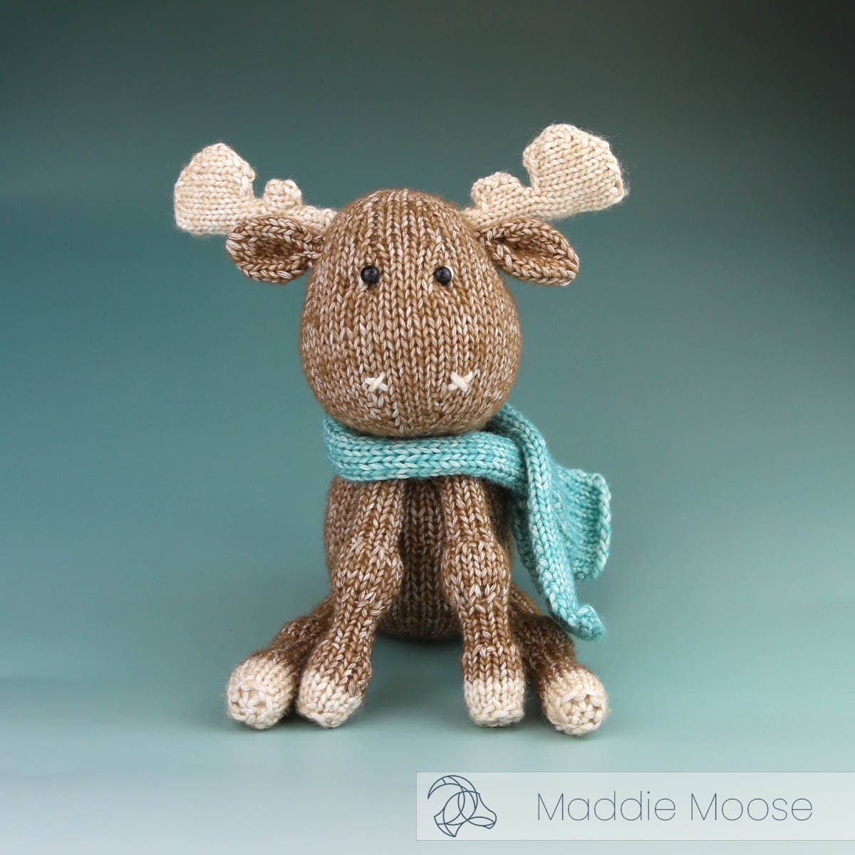 DIY Knitting Kit - Maddie Moose